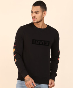 Levi's Full Sleeve Printed Men's Sweatshirt