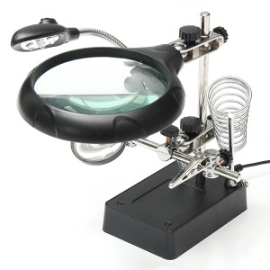 VTECH magnifier with led, magnifier desk lamp, magnifier lamp