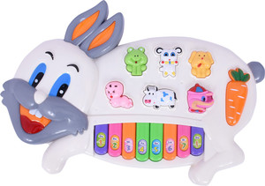 Rabbit piano toy store