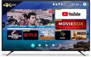 CloudWalker 139cm (55 inch) Ultra HD (4K) LED Smart TV(CLOUD TV 55SU)