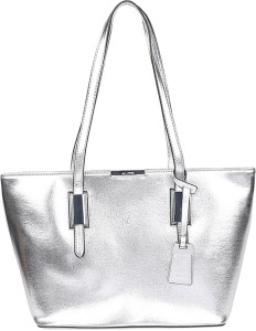 Buy ALDO Women Silver Tote Silver Online Best Price in India