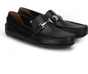CLARKS Benero Brace Black Leather Loafers For Men Buy CLARKS