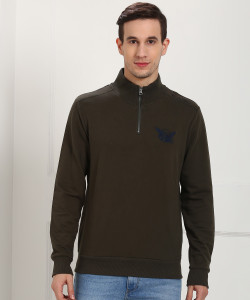 ARROW BLUE JEANS CO. Full Sleeve Printed Men's Sweatshirt