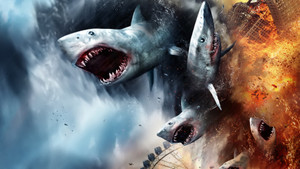 Movie Sharknado HD Wall Poster Paper Print Movies posters in