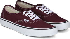 Burgundy vans sneakers best sale