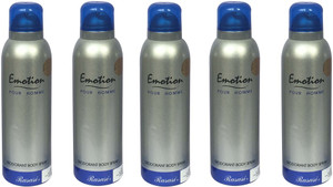 Emotion sales body spray