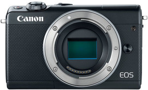Canon M100 Mirrorless Camera EF-M15-45mm/EF-M55-200mm
