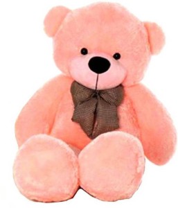 Mrbear Cute Bootsy Pink 90 Cm 3 feet Huggable And Loveable For Someone Special Teddy Bear - 90 cm (Pink)  - 90 cm