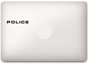 Intellprint India 10.16 cm Police logo Vinyl car,laptop,wall Decal