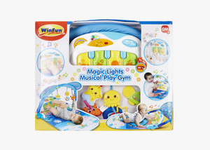 Magic lights musical play gym store