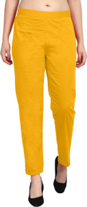 Sabhyata The Ethnic Valley Slim Fit Women Yellow Trousers Buy Sabhyata The Ethnic Valley Slim Fit Women Yellow Trousers Online at Best Prices in India Flipkart