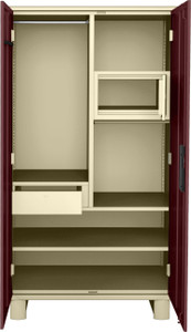 Godrej Interio Wardrobe H1 Metal Almirah Finish Color Godrej Rose