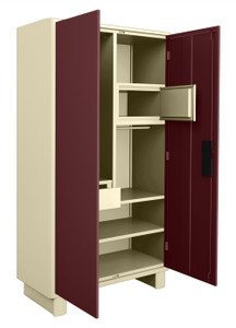 Godrej Interio Wardrobe H1 Metal Almirah Finish Color Godrej Rose