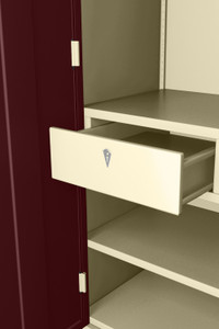 Godrej Interio Wardrobe H1 Metal Almirah Finish Color Godrej Rose