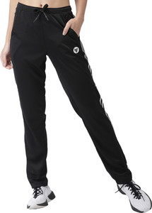Buy 2GO Colorblock Women Black Track Pants Online at Best