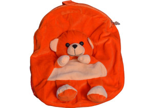 GIFTERIA TEDDY FACE BAG, HIGH QUALITY, PLUSH BAG, SCHOOL BAG - 36 cm