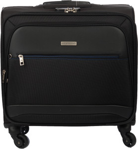 ARISTOCRAT Concord 4 Wheel Overnighter Trolley Black Expandable