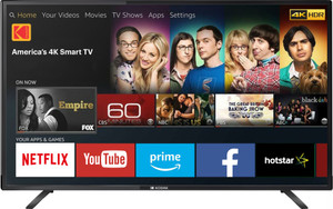 Kodak 108cm (43 inch) Ultra HD (4K) LED Smart TV
