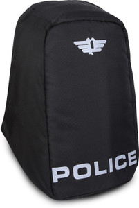 POLICE Hull Anti theft 25 L Laptop Backpack Black Price in India Flipkart