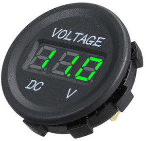 12 volt battery meter sales cigarette lighter