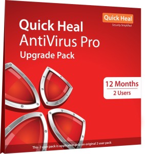 QUICK HEAL Anti-virus 2.0 User 1 Year(CD/DVD)