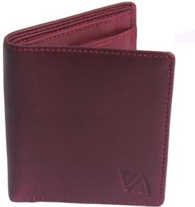velvet affairs Men Casual Maroon Genuine Leather Wallet Maroon