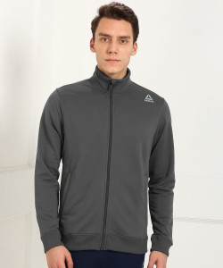 REEBOK Full Sleeve Solid Men Sweatshirt