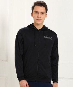 REEBOK Full Sleeve Solid Men Sweatshirt