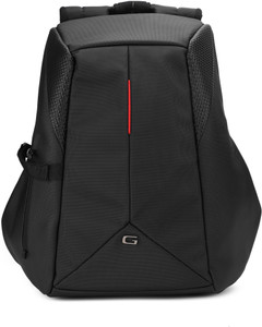 Gear SHELL ANTI THEFT 32 L Laptop Backpack BLACK RED Price in