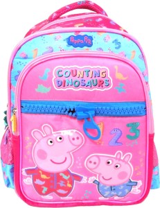 Peppa Pig 20 Ltrs Blue School Backpack (MBE-PP0169) : Amazon.in: Fashion