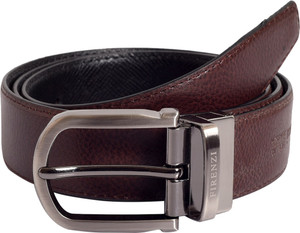 Firenzi Men Formal Brown Black Artificial Leather Reversible Belt Multicolor Price in India Flipkart