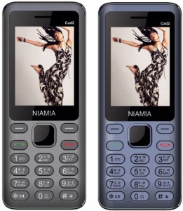 Niamia CAD 2 Combo of Two Mobiles(Grey&Blue)