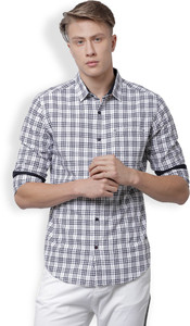 Locomotive Men's Checkered Casual Multicolor Shirt