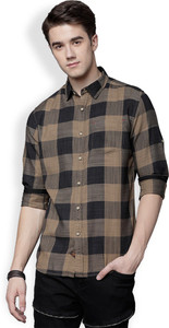 Locomotive Men's Checkered Casual Multicolor Shirt
