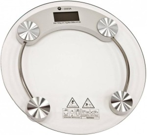 Majron Personal Weight Machine Digital Thick Round Transparent Glass  Digital Weighing Scale (White) Weighing Scale Price in India - Buy Majron  Personal Weight Machine Digital Thick Round Transparent Glass Digital Weighing  Scale (