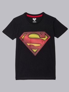 Flipkart Superman By Kidsville Boys Graphic Print Cotton