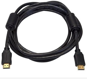 swaggers HDMI Male To Male Male 10 m HDMI Cable(Compatible with LAPTOP,COMPUTER,PC, Black, One Cable)