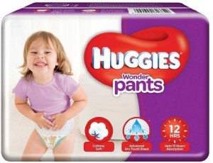 Huggies Wonder Pants Large Size Diapers 60 Counts Rs. 503 @ Flipkart