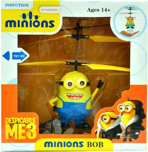 oongly Flying Minion Helicopter with Infrared Sensor Automatic Floating And Intelligent Identification for kids Flying Minion Helicopter with Infrared Sensor Automatic Floating And Intelligent Identif...