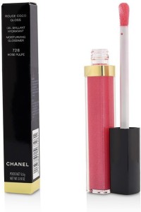 Chanel Rouge Coco Gloss Moisturizing Glossimer - # 728 Rose Pulpe_6008 -  Price in India, Buy Chanel Rouge Coco Gloss Moisturizing Glossimer - # 728  Rose Pulpe_6008 Online In India, Reviews, Ratings & Features