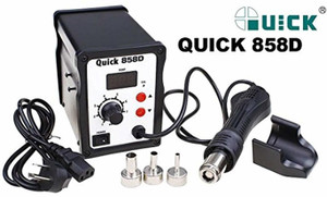 Quick 858D SMD Digital Rework Station De Sholdering PCB Mobile IC