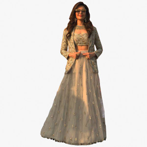 Short 2024 choli jacket