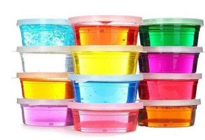 slime with toys inside