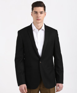 Marks and spencer black blazer top