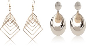 Skylofts Dangler Earring for Girls & Women Ear rings Fashion Jewellery Combo Metal Earring Set