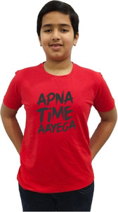 Flipkart rowdy yankee Boys Printed Cotton Blend T Shirt