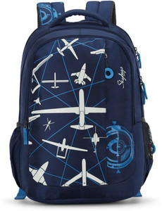 SKYBAGS Figo 03 Blue 32 L Backpack Blue Price in India Flipkart
