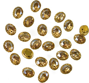 Gold crystal shop stone