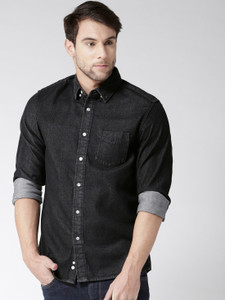 Celio black shirt hotsell