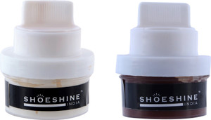 SHOESHINE Shoe Polish Cream Chocolate Neutral Leather Shoe Cream